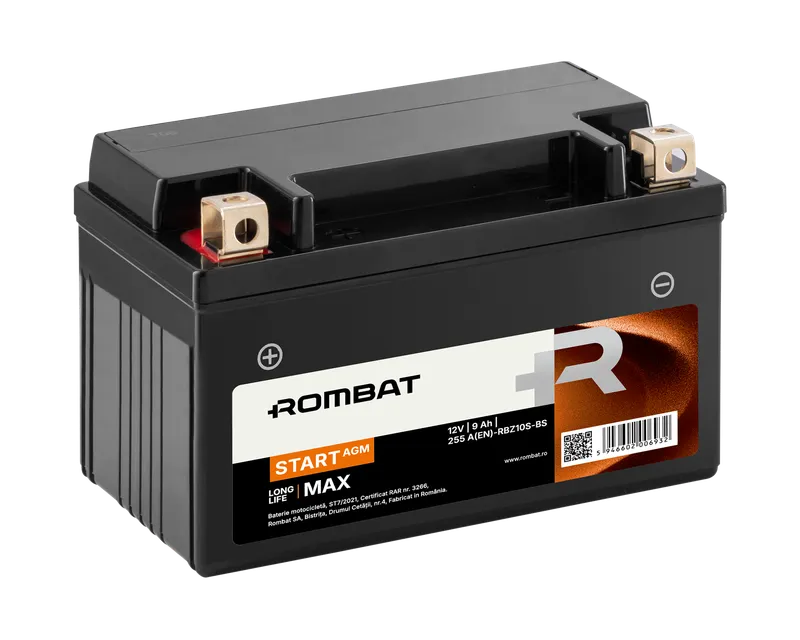 12V - 9AH 150A RBZ10S-BS