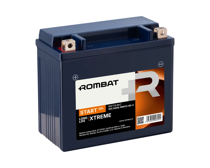 12V - 12AH 180A RMG12-BS-C